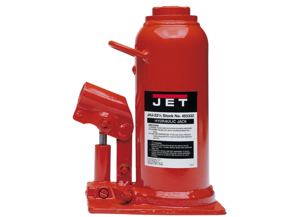 JET 22-1/2 Ton Hydraulic Bottle Jack, JHJ-22-1/2