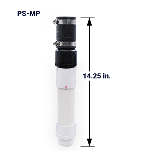 Pro Series PS-MP Quick Connect Main Pipe, Preassembled Discharge Pipe
