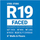 Kraft R19 16" Faced x 96"