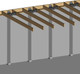 Wall Braces system is a proven solution for straightening bulging basement walls and eliminates any further movement of foundation walls pushing in.