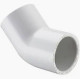 3 in. PVC DWV 45°  Elbow