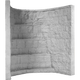 Rockwell 66 in. x 44 in. x 72 in. Gray Composite Window Well