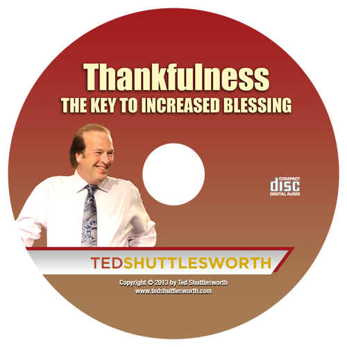 Thankfulness: The Key To Increased Blessing (CD)