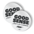 Good Sense (4" x 4" Vinyl Sticker -- Pack of Two!)