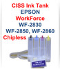 CISS Chipless Ink Tank for Epson WorkForce WF-2830 WF-2850 WF-2860 Printers
