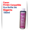1 180ml Bottle Magenta Dye Ink