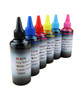 Eco Solvent Water Based Ink 6- 100ml bottles for Epson Stylus Photo 1400 Printer
