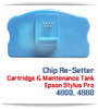 Chip Re-setter Compatible with Epson Stylus Pro 4800, 4880 printer Cartridge and Maintenance Tanks