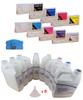 8 Refillable Ink Cartridges, 8 Bottles of Dye Sublimation Ink 1000ml Bottles for Epson Stylus Pro 7800, 9800 Printers