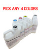 Pick 4 Colors 500ml Bottles Dye Sublimation Ink for Epson SureColor T3270 T5270 T7270 Printers 