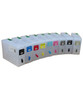 9- Refillable Ink Cartridges 80ml each (empty) with Auto Reset Chips installed for Epson SureColor P800 Printer