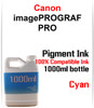 Canon imagePROGRAF PRO 12 color package -1000ml bottles Pigment Ink