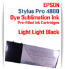 Light Light Black Epson Stylus Pro 4880 Dye Sublimation Ink Cartridge 220ml