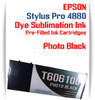 Photo Black Epson Stylus Pro 4880 Dye Sublimation Ink Cartridge 220ml