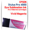 Vivid Magenta Epson Stylus Pro 4880 Dye Sublimation Ink Cartridge 220ml