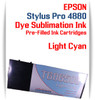 Light Cyan Epson Stylus Pro 4880 Dye Sublimation Ink Cartridge 220ml