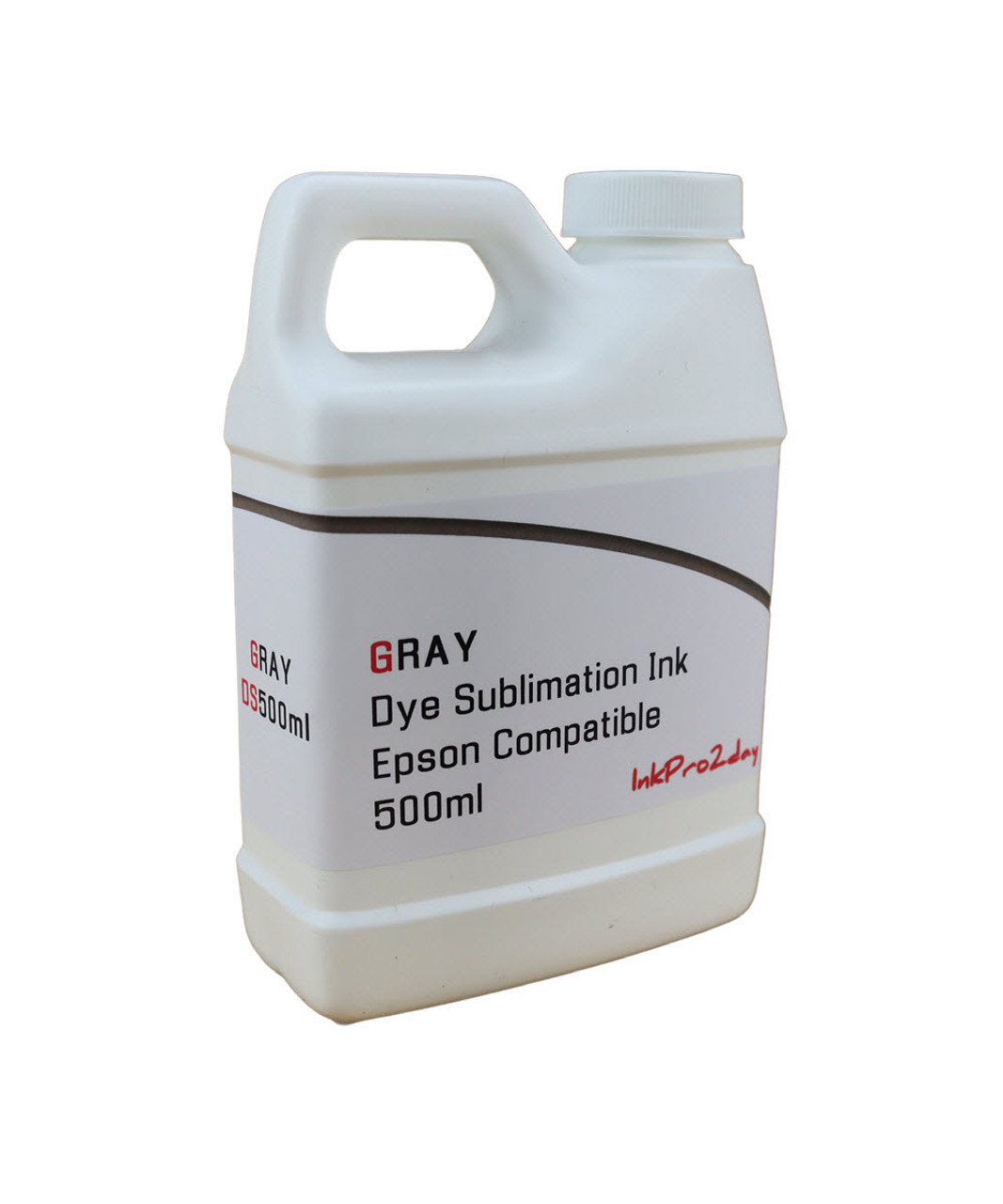 Gray Dye Sublimation Ink 500ml Bottle for EPSON EcoTank ET-8500 ET-8550 Printer