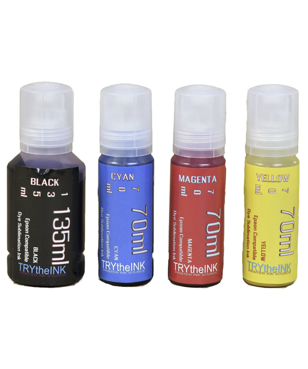 4 Color Package bottles Dye Sublimation Ink for EPSON EcoTank ET-4800 ET-4850 Printer