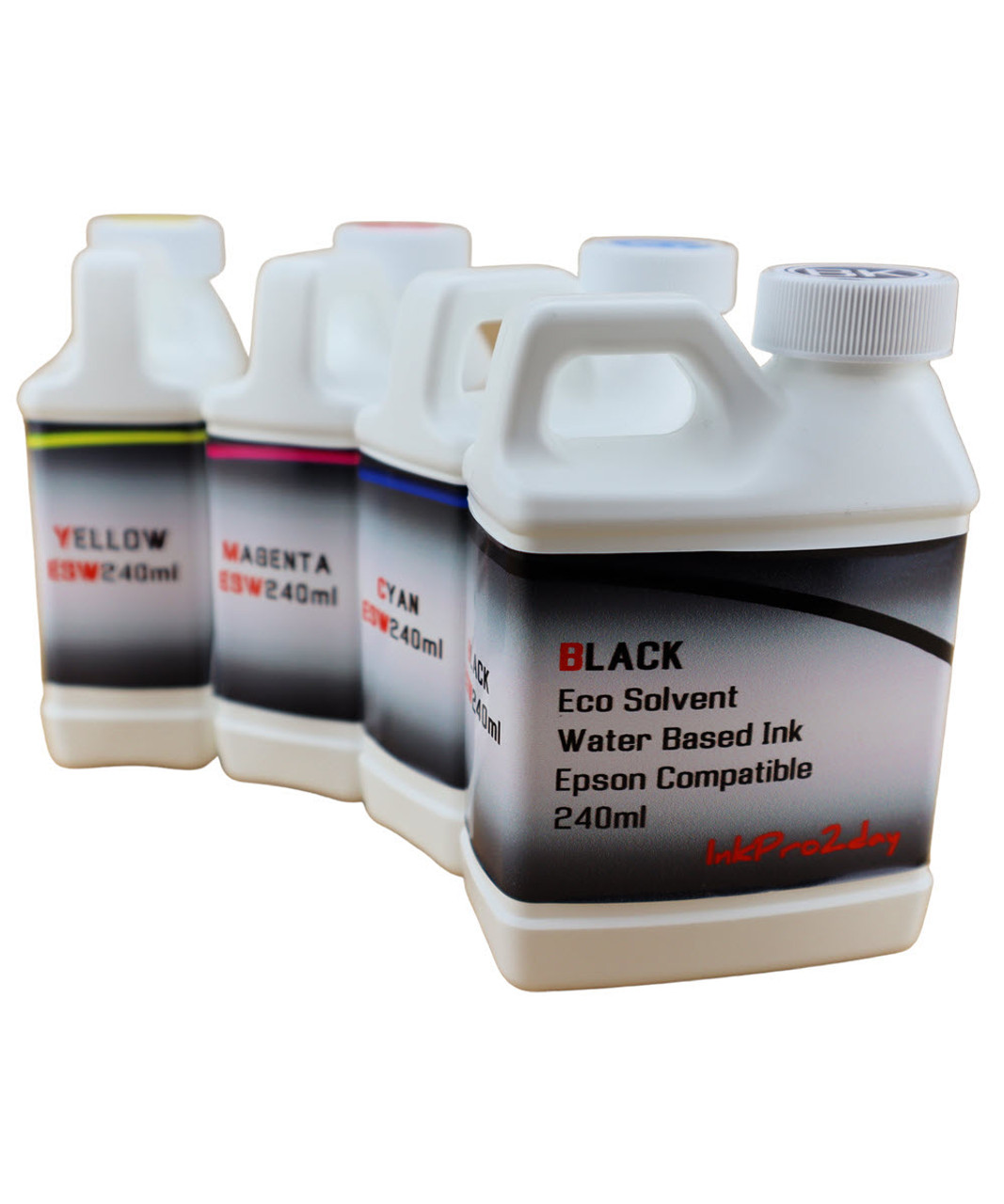 Water Based Eco Solvent Ink 4- 240ml Bottles for Epson EcoTank ET-15000 Printer