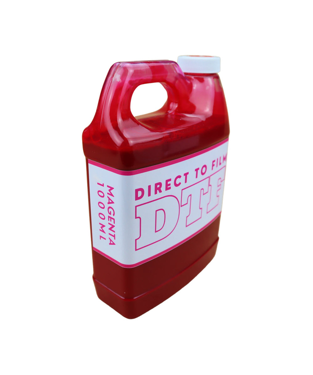 NEW Clear Bottle DTF Direct To Film Ink Magenta 1000ml bottle for Epson and Epson Print Head Printers