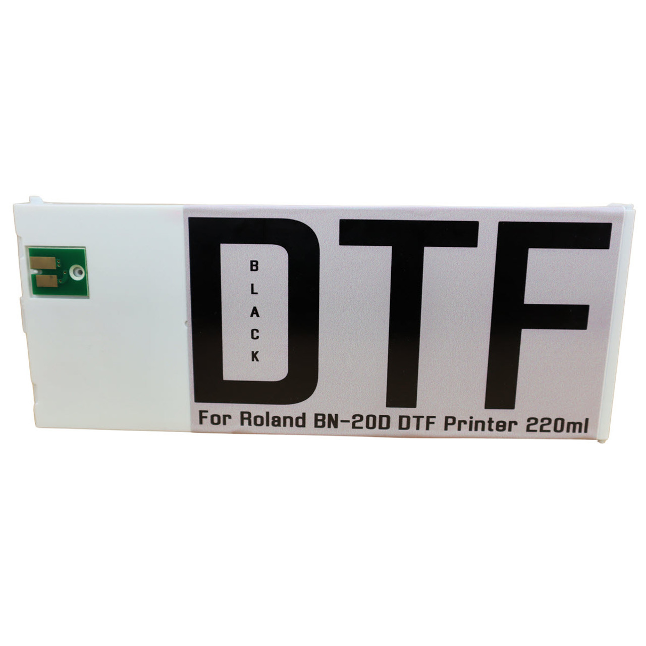 Black DTF Ink Direct To Film 220ml cartridge for Roland BN-20D DTF printer