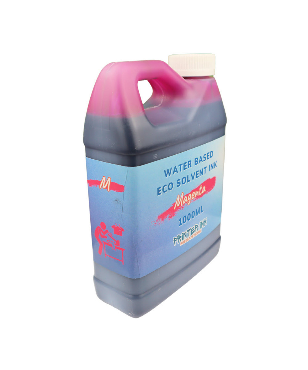 Magenta Water Based Eco Solvent Ink 1000ml Bottle for Epson SureColor T3270 T5270 T7270 Printers