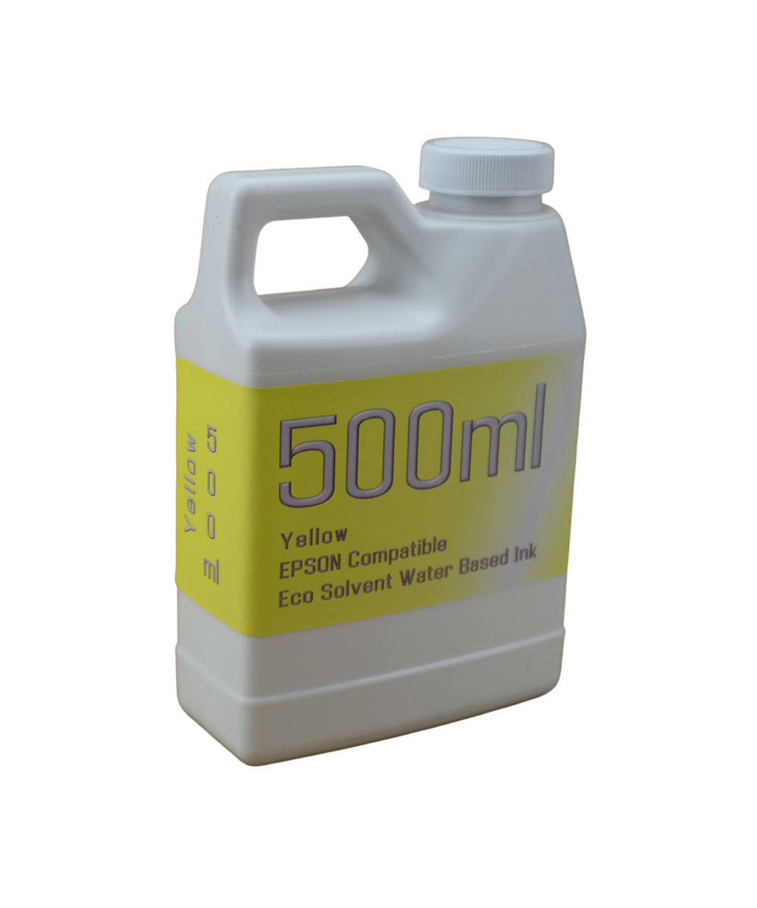 Yellow Water Based Eco Solvent Ink 500ml Bottle for Epson SureColor T3000 T5000 T7000 Printers