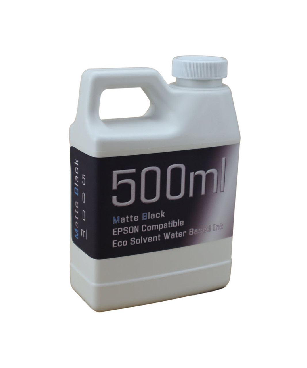 Matte Black Water Based Eco Solvent Ink 500ml Bottle for Epson SureColor T3000 T5000 T7000 Printers