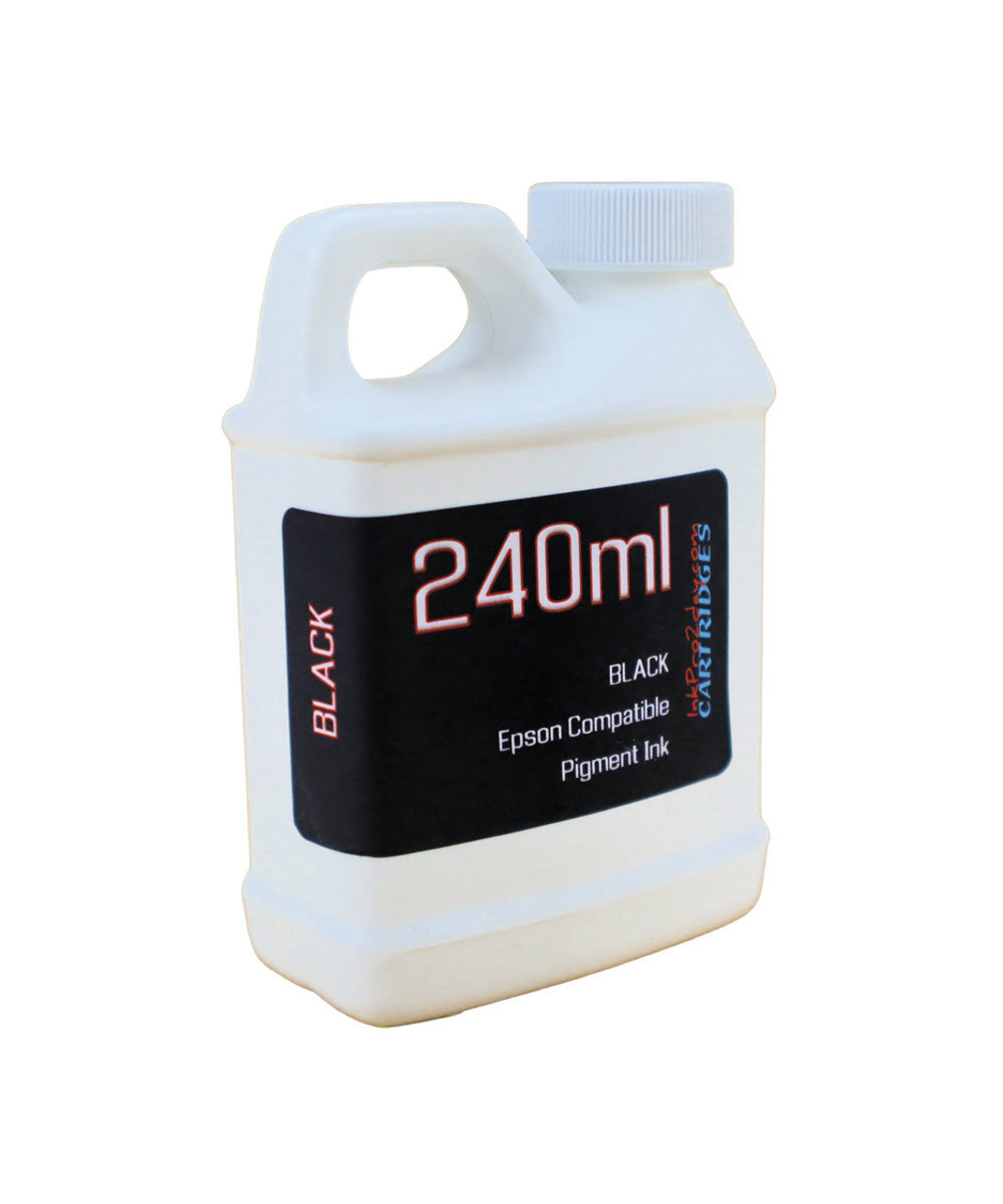 Black Pigment Ink 240ml Bottle for Epson EcoTank ET-16600 ET-16650 Printers