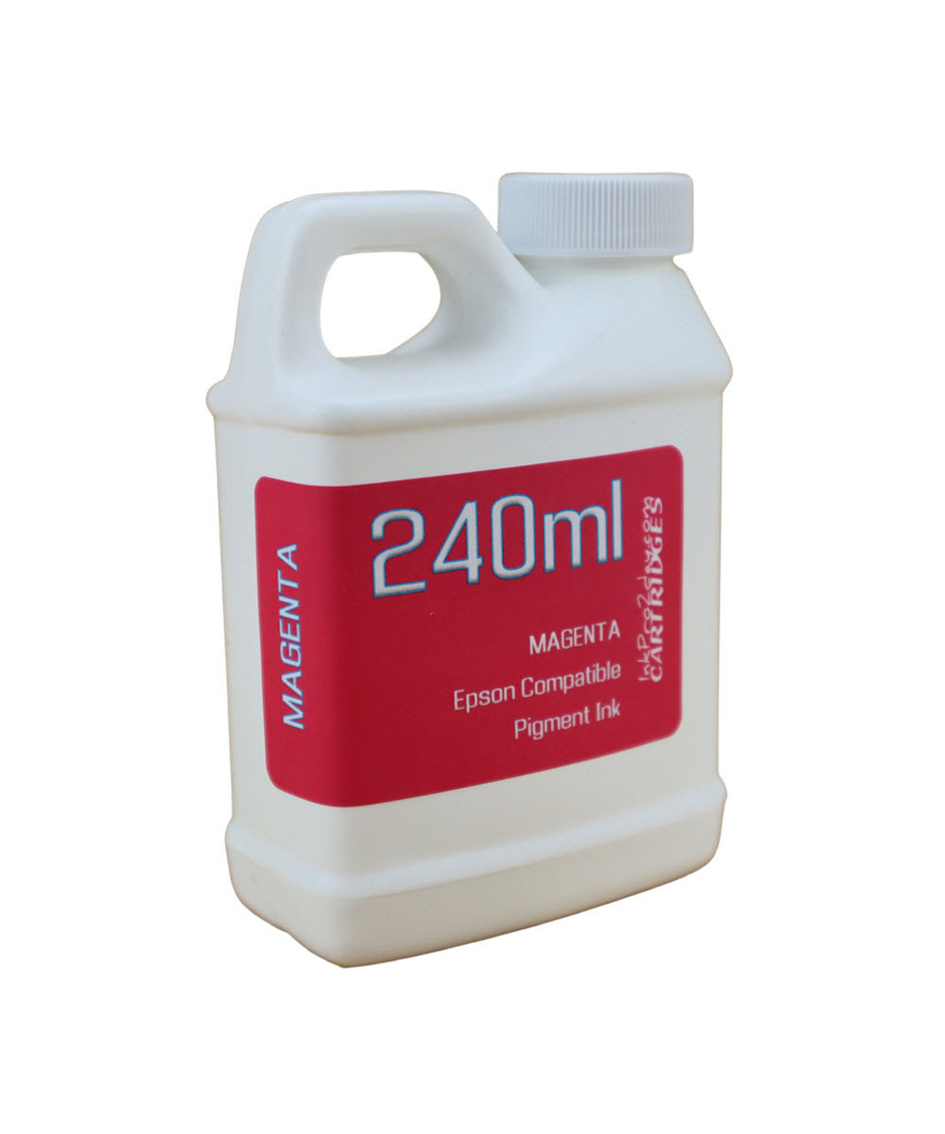 Magenta Pigment Ink 240ml Bottle for Epson EcoTank ET-16600 ET-16650 Printers