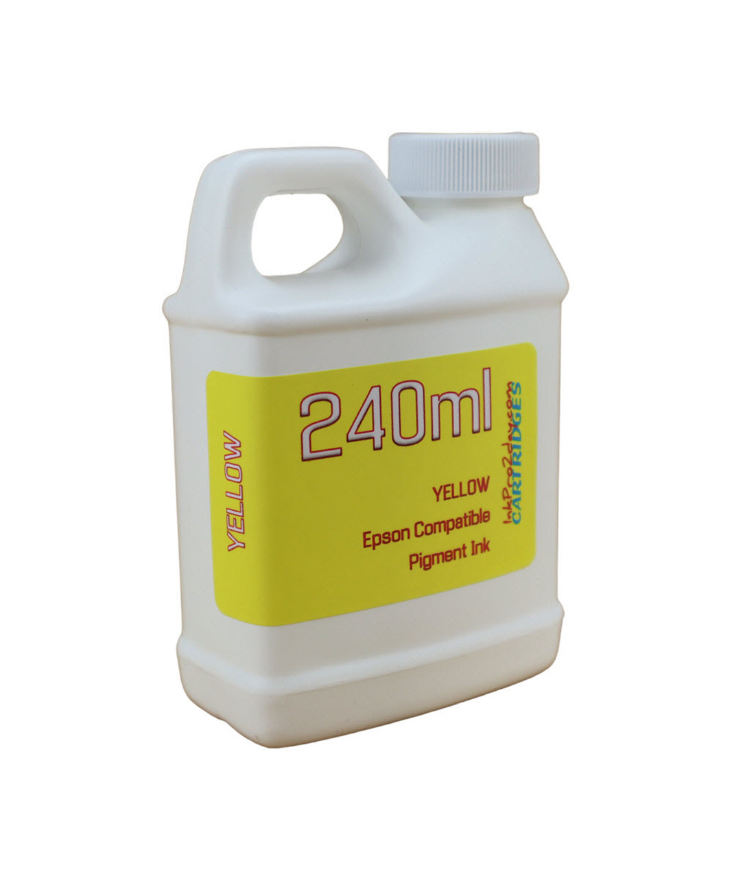 Yellow Pigment Ink 240ml Bottle for Epson EcoTank ET-16600 ET-16650 Printers