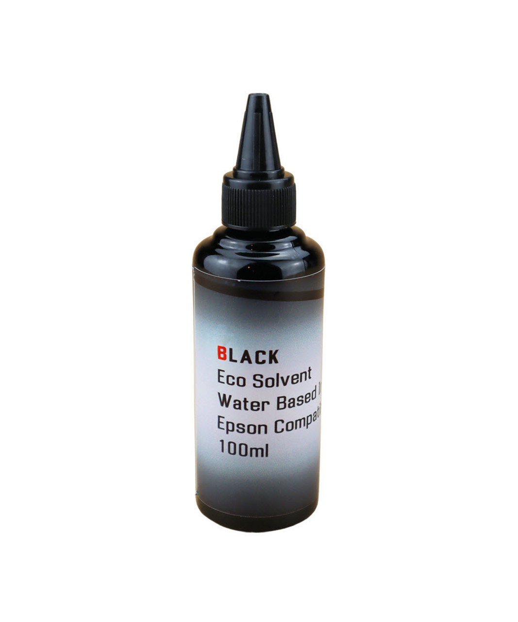 Black Water Based Eco Solvent Ink 100ml Bottle for WorkForce WF-7210 WF-7710 WF-7720 Printers