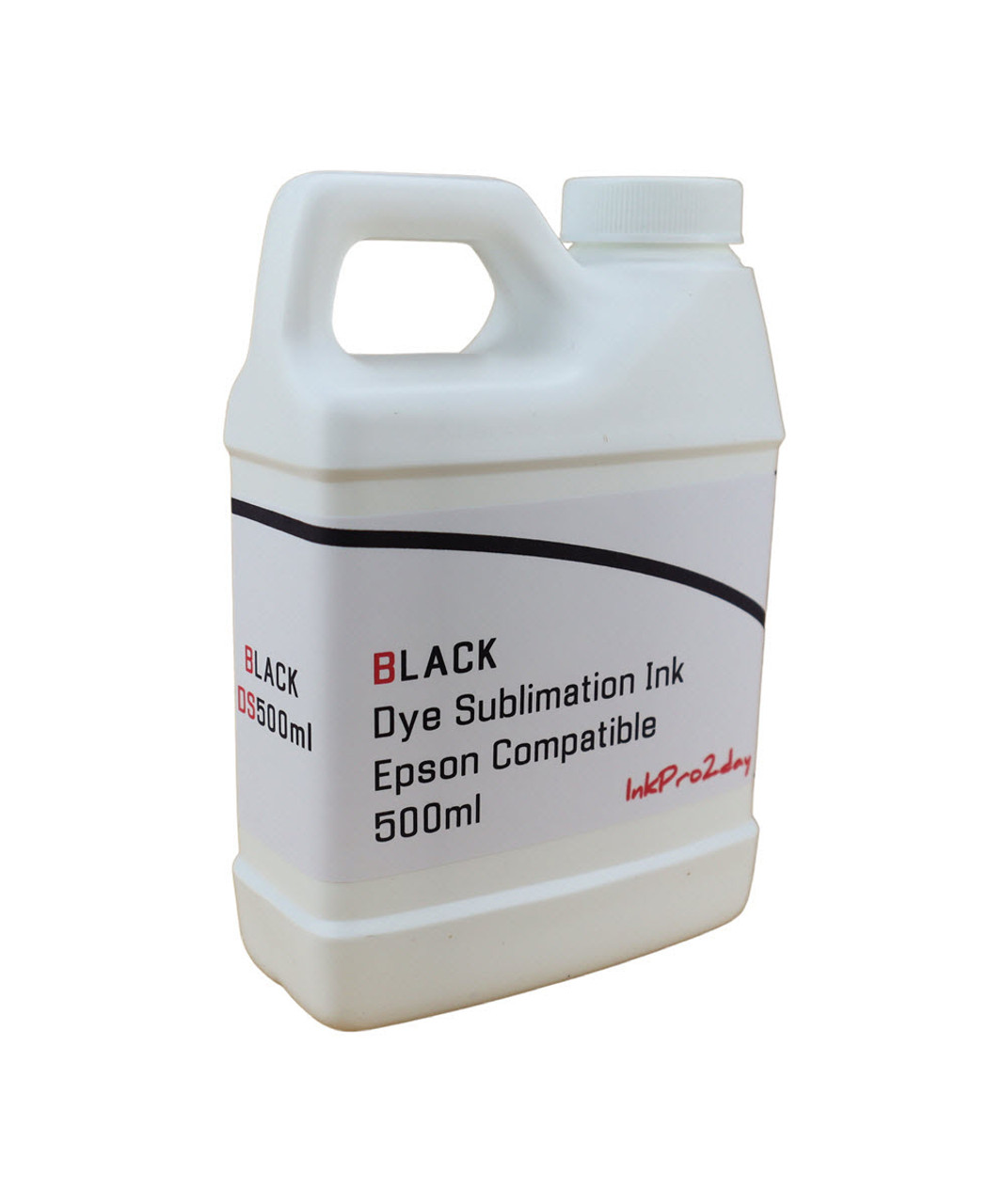 Black 500ml bottle Dye Sublimation Ink for Epson WorkForce WF-3540, WorkForce WF-7010, WorkForce WF-7510, WorkForce WF-7520 Printers