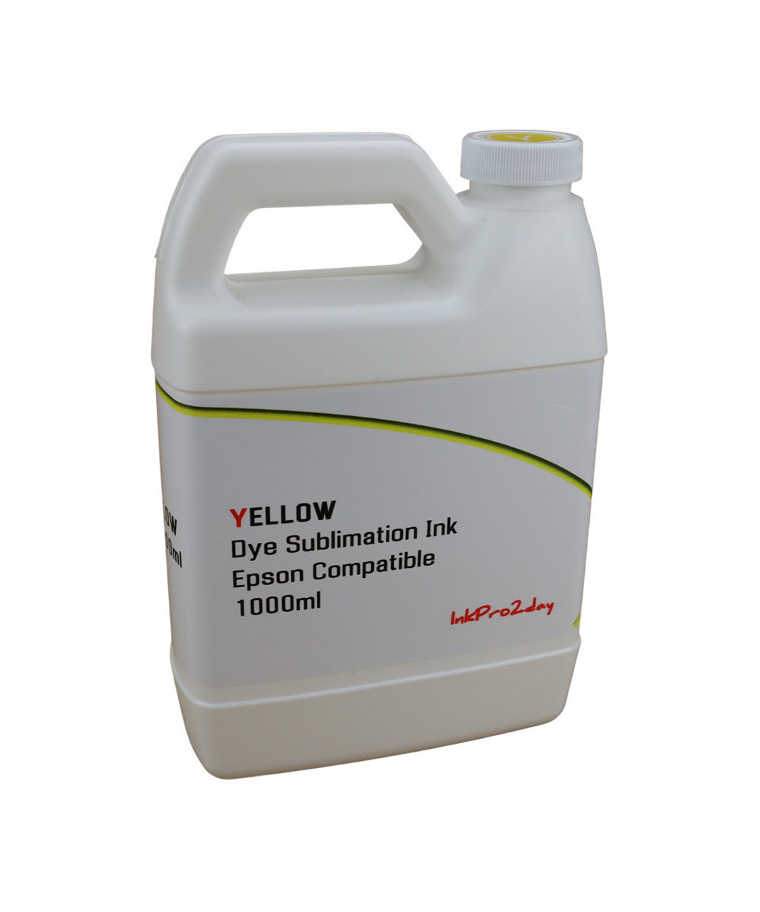 Yellow 1000ml Bottle Dye Sublimation Ink for Epson WorkForce WF-7210, WorkForce WF-7710, WorkForce WF-7720 Printers