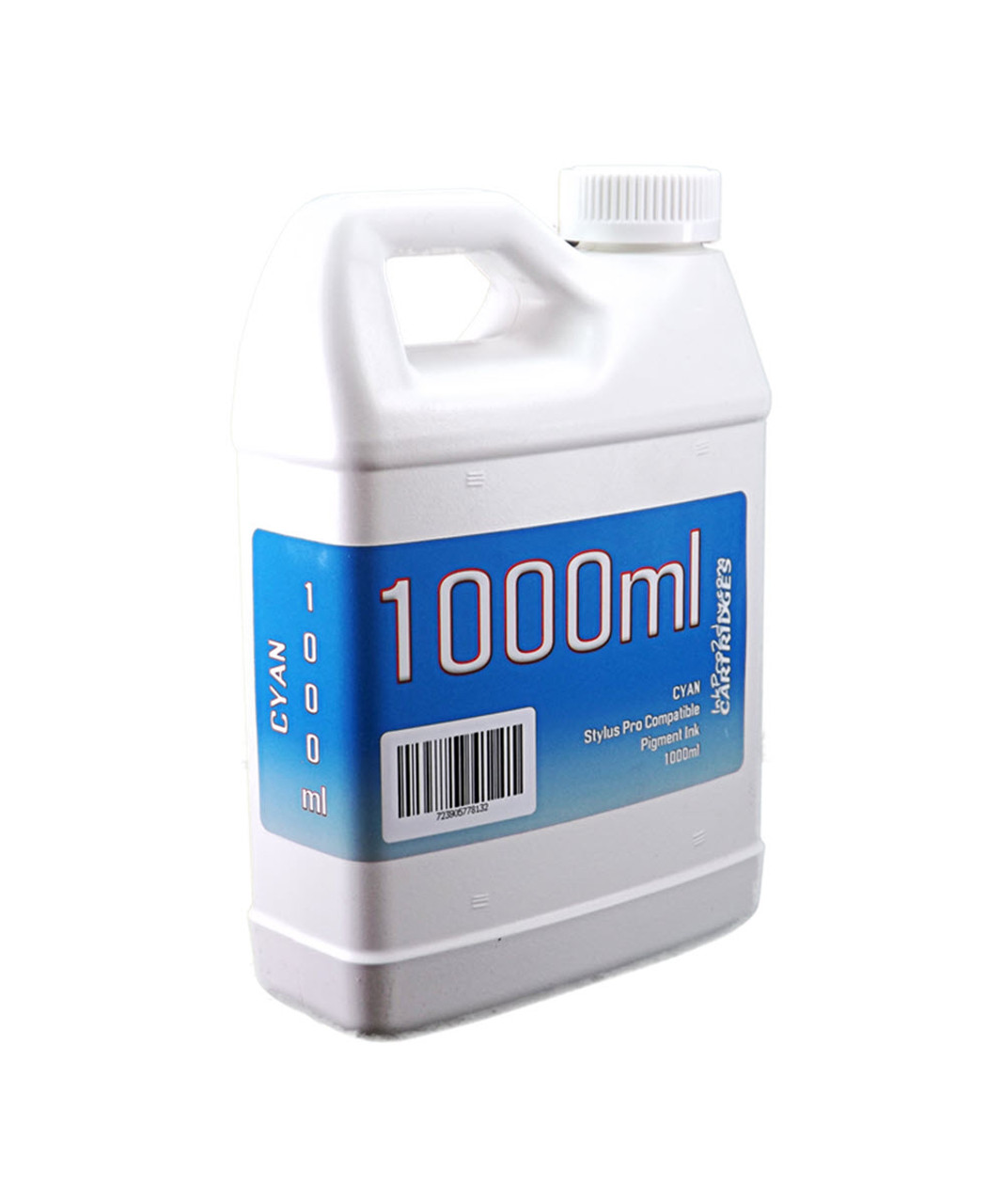 Cyan 1000ml Bottle Compatible UltraChrome K3 Pigment Ink for Epson Stylus Pro 4880 Printers
