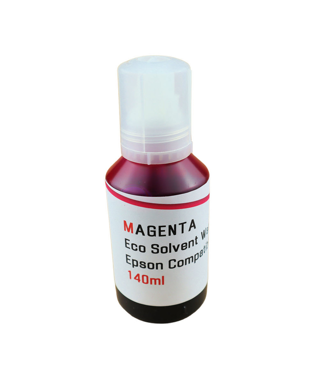 Magenta Water Based Eco Solvent Ink 140ml Bottle for Epson EcoTank ET-16600 ET-16650 Printers
