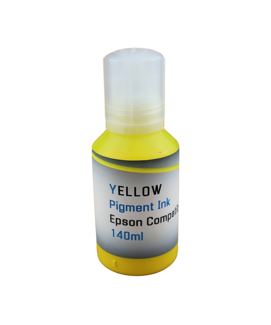 Yellow Pigment Ink 140ml Bottle for Epson EcoTank ET-8500 ET-8550 Printer
