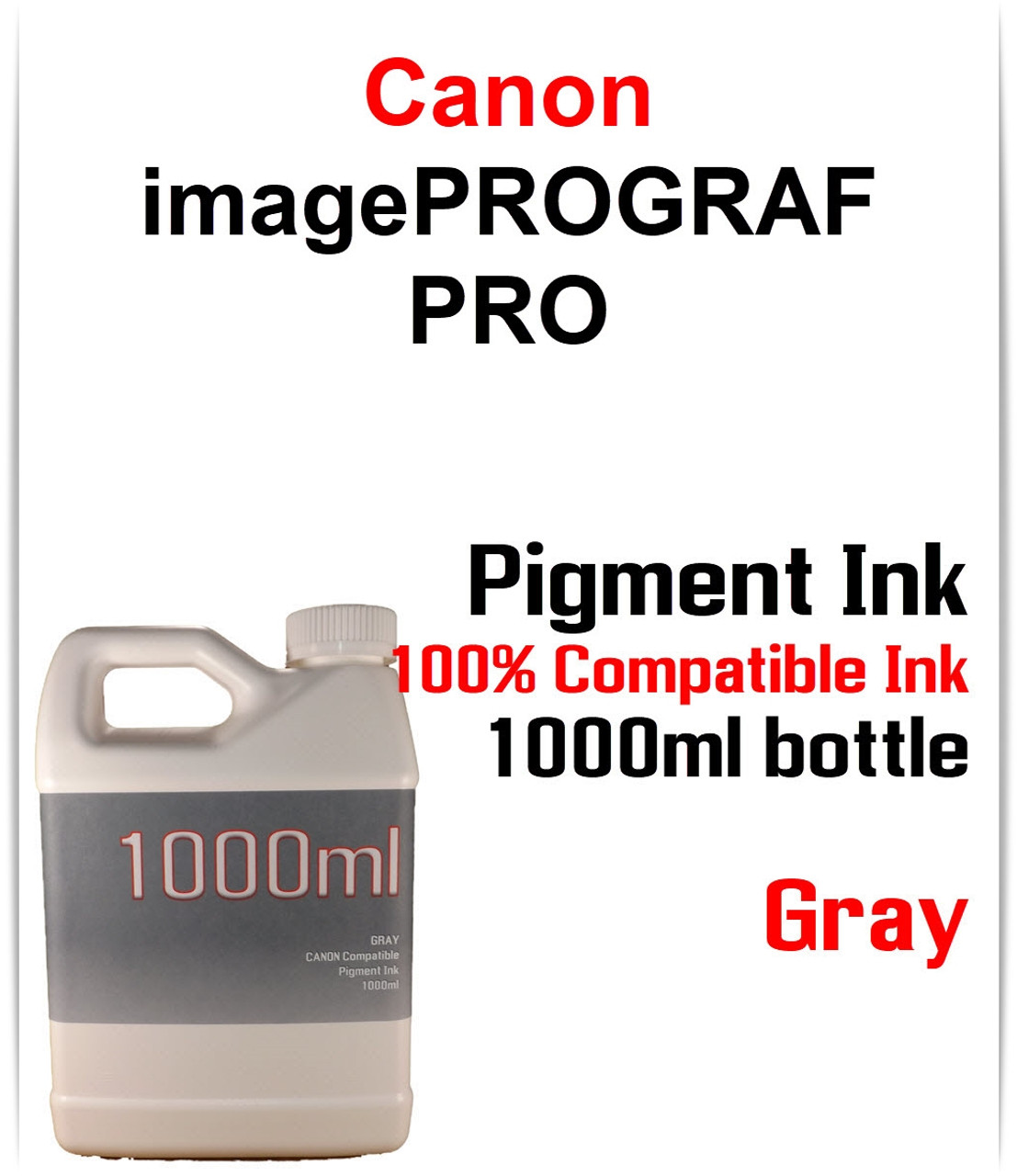 Canon imagePROGRAF PRO 12 color package -1000ml bottles Pigment Ink