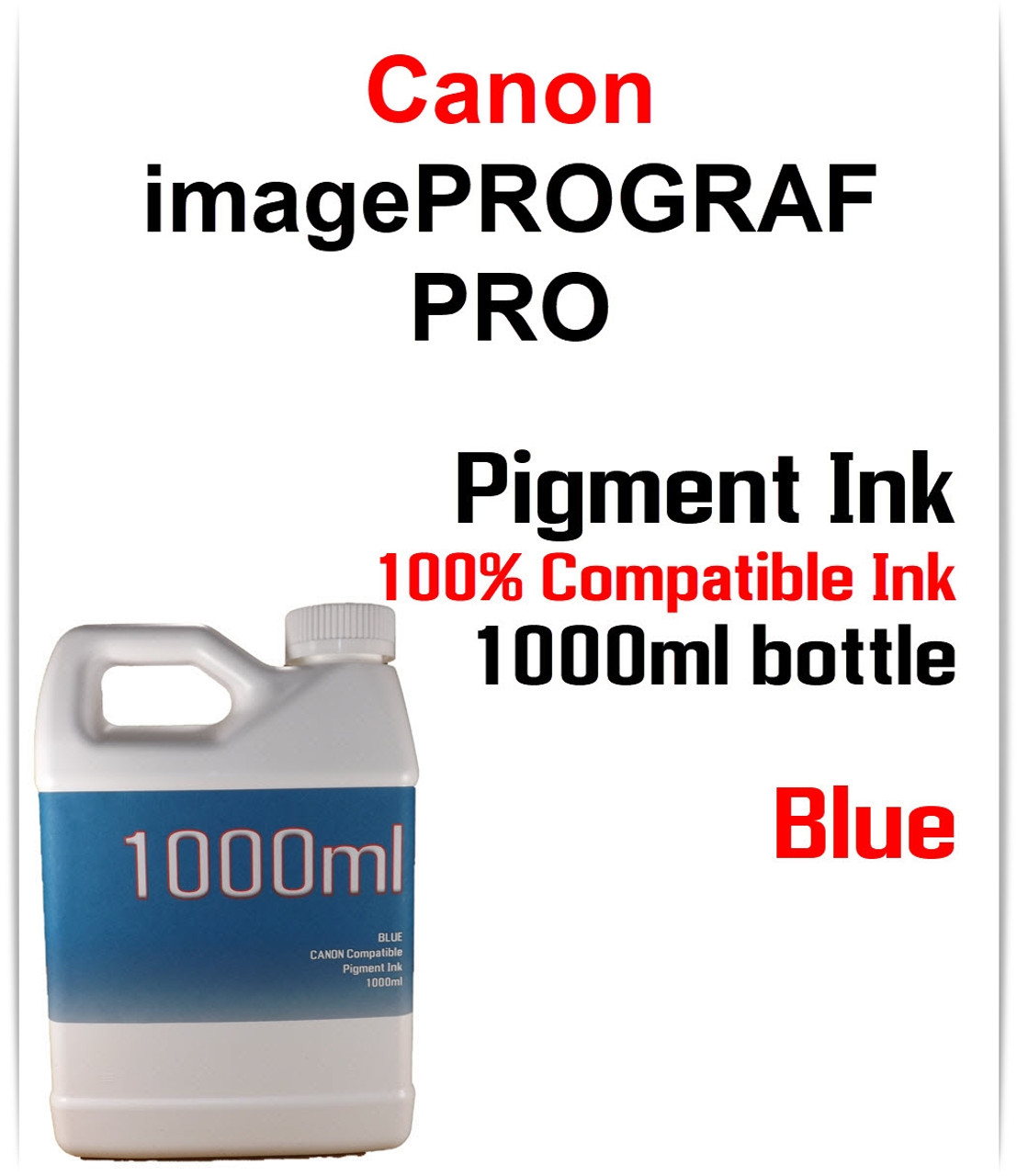 Canon imagePROGRAF PRO 12 color package -1000ml bottles Pigment Ink