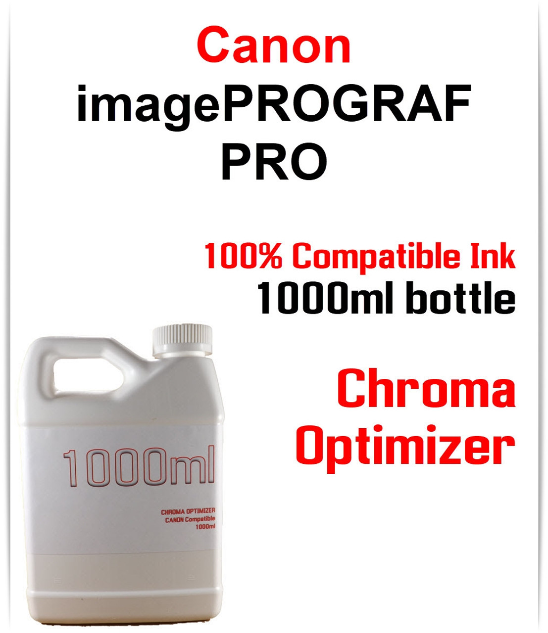 Canon imagePROGRAF PRO 12 color package -1000ml bottles Pigment Ink