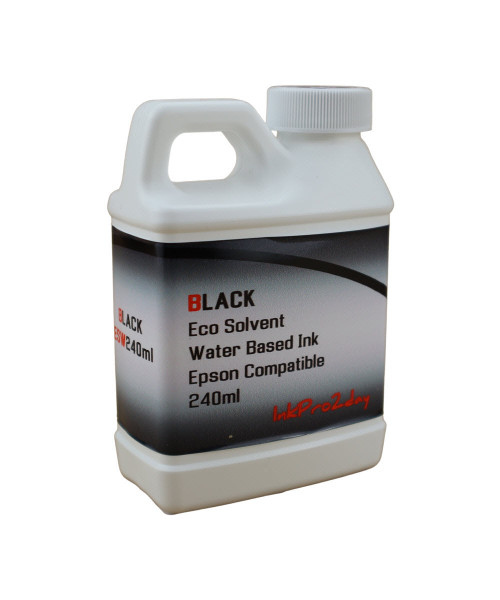 Black Water Based Eco Solvent Ink for Epson WorkForce Pro WF-7310 WF-7820 WF-7840 Printers