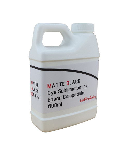 Matte Black 500ml Bottle Dye Sublimation Ink for Epson SureColor T3270 T5270 T7270 Printers 