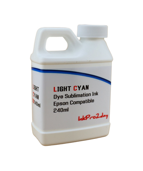 Light Cyan 240ml Bottle Dye Sublimation Ink for Epson Stylus Pro 4000 7600 9600 printers