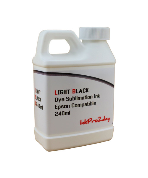 Light Black 240ml Bottle Dye Sublimation Ink for Epson Stylus Pro 4000 7600 9600 printers