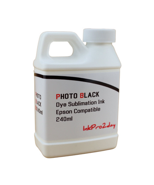 Photo Black 240ml Bottle Dye Sublimation Ink for Epson Stylus Pro 4800 printers