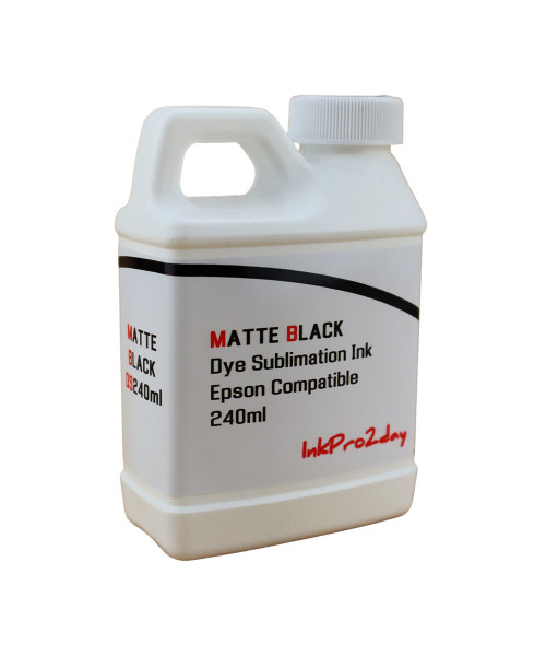 Matte Black 240ml Bottle Dye Sublimation Ink for Epson Stylus Pro 4880 printers