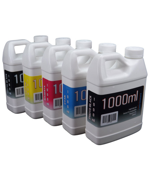 5- 1000ml bottles compatible Pigment Ink for Epson SureColor T3000 T5000 T7000 Printers