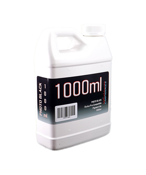 Photo Black 1000ml Bottle Compatible UltraChrome K3 Pigment Ink for Epson Stylus Pro 4880 Printers
