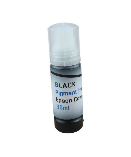 Black Pigment Ink 90ml Bottle for Epson EcoTank ET-5800 ET-5850 ET-5880 Printer
