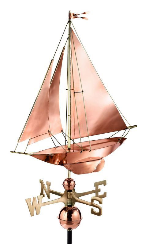 Good Directions Racing Sloop Weathervane - Thumbnail 2